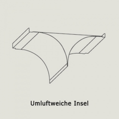 Falmec Umluftweiche Insel KACL.866, 101354