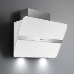 Falmec Flipper NRS, Design, Glas/Schwarz satiniert, 85 cm, Wandhaube, 101609, mit 5 Jahren Garantie