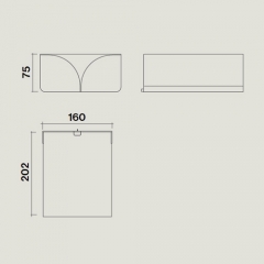 Falmec Umluftweiche Wand KACL.864, 101360