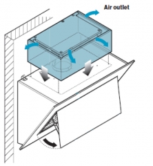 Falmec Carbon.Zeo Umluftbox Edelstahl, 101671