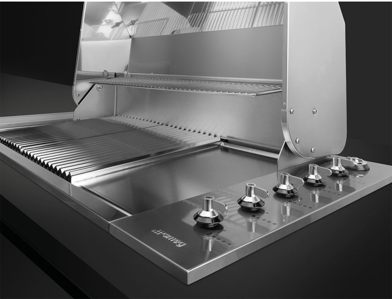 SMEG BIBQ1205H EinbauOutdoor Barbecue Gasgrill