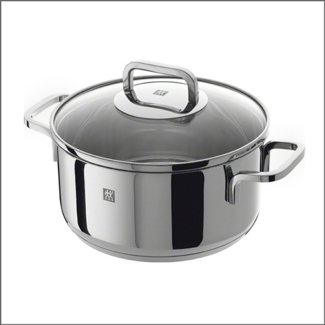 Zwilling Kochgeschirrset, 5tlg, Serie Quadro ~ Zwilling Kochgeschirrset, 5tlg, Serie Quadro ~ Geschirr Quadro