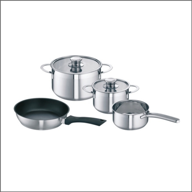 Neff 4-er Topf-Set Induktion 3 Töpfe + 1 Pfanne