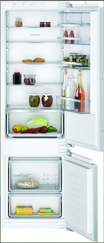 Neff KI2822FF0 Einbau-Kühlschrank mit Gefrierfach N50 / 252 l Kühlteil 177,2 x 54,1 cm 34 l Gefrierteil H x B FreshSafe 