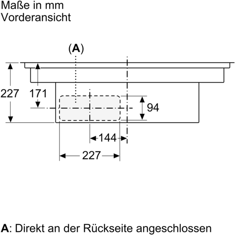 Neff T58PL6EX2, Induktions-Kochfeld mit integriertem Abzug