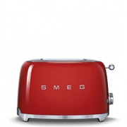 SMEG TSF01RDEU Toaster, 2 Scheiben, Farbe Rot
