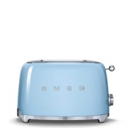 SMEG TSF01PBEU Toaster, 2 Scheiben, Farbe Pastellblau