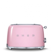 SMEG TSF01PKEU Toaster, 2 Scheiben, Farbe Cadillac Pink