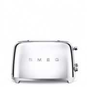 SMEG TSF01SSEU Toaster, 2 Scheiben, Farbe Chrom