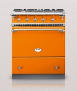 Lacanche Cormatin Classic, Kochstation, 70 cm, Farbe Mandarine, mit 5 Jahren Garantie!