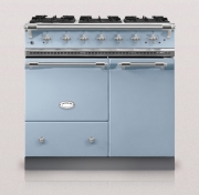 Lacanche Beaune Classic, Kochstation, 90 cm, Farbe Delfter Blau, mit 5 Jahren Garantie!