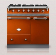 Lacanche Beaune Classic, Kochstation, 90 cm, Farbe Terracotta, mit 5 Jahren Garantie!