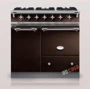 Lacanche Bussy Classic, Kochstation, 90 cm, Farbe Schokolade, mit 5 Jahren Garantie!