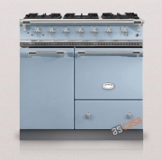 Lacanche Bussy Classic, Kochstation, 90 cm, Farbe Delfter Blau, mit 5 Jahren Garantie!