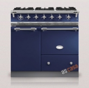 Lacanche Bussy Classic, Kochstation, 90 cm, Farbe Französischblau, mit 5 Jahren Garantie!