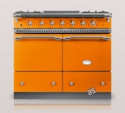Lacanche Cluny Classic, Kochstation, 100 cm, Farbe Mandarine, mit 5 Jahren Garantie!