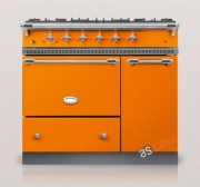 Lacanche Vougeot Classic, Kochstation, 100 cm, Farbe Mandarine, mit 5 Jahren Garantie!