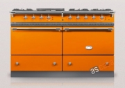 Lacanche Sully Classic, Kochstation, 140,5 cm, Farbe Mandarine, mit 5 Jahren Garantie!