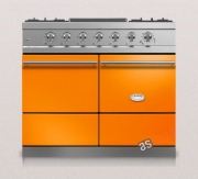 Lacanche Cluny Modern, Kochstation, 100 cm, Farbe Mandarine, mit 5 Jahren Garantie!