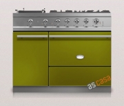 Lacanche Chassagne Modern, Kochstation, 110,5 cm, Farbe Olivgrün, mit 5 Jahren Garantie!
