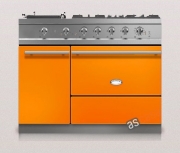Lacanche Chassagne Modern, Kochstation, 110,5 cm, Farbe Mandarine, mit 5 Jahren Garantie!