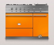 Lacanche Chambertin Modern, Kochstation, 110,5 cm, Farbe Mandarine, mit 5 Jahren Garantie!
