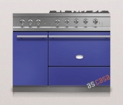 Lacanche Saulieu Modern, Kochstation, 110,5 cm, Farbe Portoblau, mit 5 Jahren Garantie!