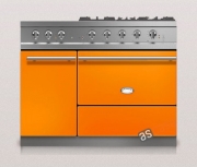 Lacanche Saulieu Modern, Kochstation, 110,5 cm, Farbe Mandarine, mit 5 Jahren Garantie!