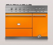 Lacanche Savigny Modern, Kochstation, 110,5 cm, Farbe Mandarine, mit 5 Jahren Garantie!