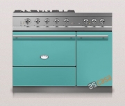 Lacanche Savigny Modern, Kochstation, 110,5 cm, Farbe Korallblau, mit 5 Jahren Garantie!