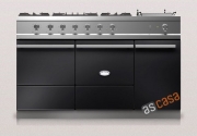 Lacanche Cluny 1400 D Modern, Kochstation, 140,5 cm, Farbe Schwarz, mit 5 Jahren Garantie!