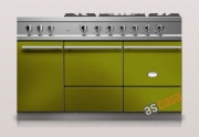 Lacanche Cluny 1400 G Modern, Kochstation, 140,5 cm, Farbe Olivgrn, mit 5 Jahren Garantie!