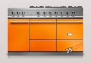 Lacanche Cluny 1400 G Modern, Kochstation, 140,5 cm, Farbe Mandarine, mit 5 Jahren Garantie!