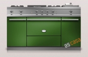 Lacanche Citeaux Modern, Kochstation, 150,5 cm, Farbe Englischgrün, mit 5 Jahren Garantie!