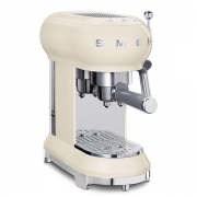 SMEG ECF01CREU, Espressomaschine, Siebträger, Farbe Creme