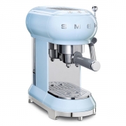 SMEG ECF01PBEU, Espressomaschine, Siebträger, Farbe Pastellblau