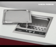 Komet Sandra Premium, Einbau-Thermalisierer, Edelstahlabdeckung