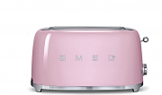 SMEG TSF02PKEU Toaster, 4 Scheiben, Farbe Cadillac Pink