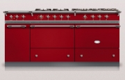 Lacanche Sully 1800-G Classic, Kochstation, 180,5 cm, Farbe Rouge Griotte, mit 5 Jahren Garantie!