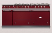 Lacanche Sully 1800-G Classic, Kochstation, 180,5 cm, Farbe Rouge Bourgonge, mit 5 Jahren Garantie!