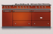 Lacanche Sully 1800-G Classic, Kochstation, 180,5 cm, Farbe Terracotta, mit 5 Jahren Garantie!