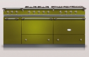 Lacanche Sully 1800-G Classic, Kochstation, 180,5 cm, Farbe Vert Olive, mit 5 Jahren Garantie!