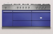 Lacanche Sully 1800-G Modern, Kochstation, 180,5 cm, Farbe Bleu Portugais, mit 5 Jahren Garantie!