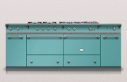 Lacanche Sully 1800-G Classic, Kochstation, 180,5 cm, Farbe Bleu Corail, mit 5 Jahren Garantie!