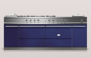 Lacanche Sully 2200 Modern, Kochstation, 220,5 cm, Farbe Bleu Francais, mit 5 Jahren Garantie!