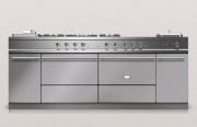 Lacanche Sully 2200 Modern, Kochstation, 220,5 cm, Farbe Inox, mit 5 Jahren Garantie!