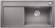 Blanco Zenar XL 6 S-F DampfgarPlus Edition, Becken rechts, flchenbndig, inkl. Holzschneidbrett, Farbe felsgrau, InFino Ablauf, 524083