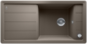 Blanco Faron XL 6 S Einbausple, Farbe tartufo, InFino Ablauf, 524790