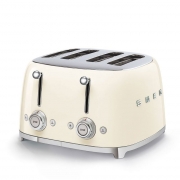 SMEG TSF03CREU 4-Schlitz Toaster, Farbe Creme