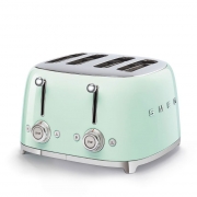 SMEG TSF03PGEU 4-Schlitz Toaster, Farbe Pastellgrün